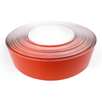 Алюминиевый борт 70мм/0,6мм красный